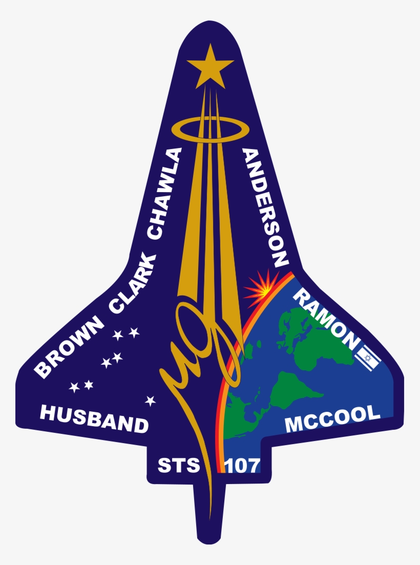 Sts-107 Flight Insignia - Sts 107 Flight Insignia, transparent png download