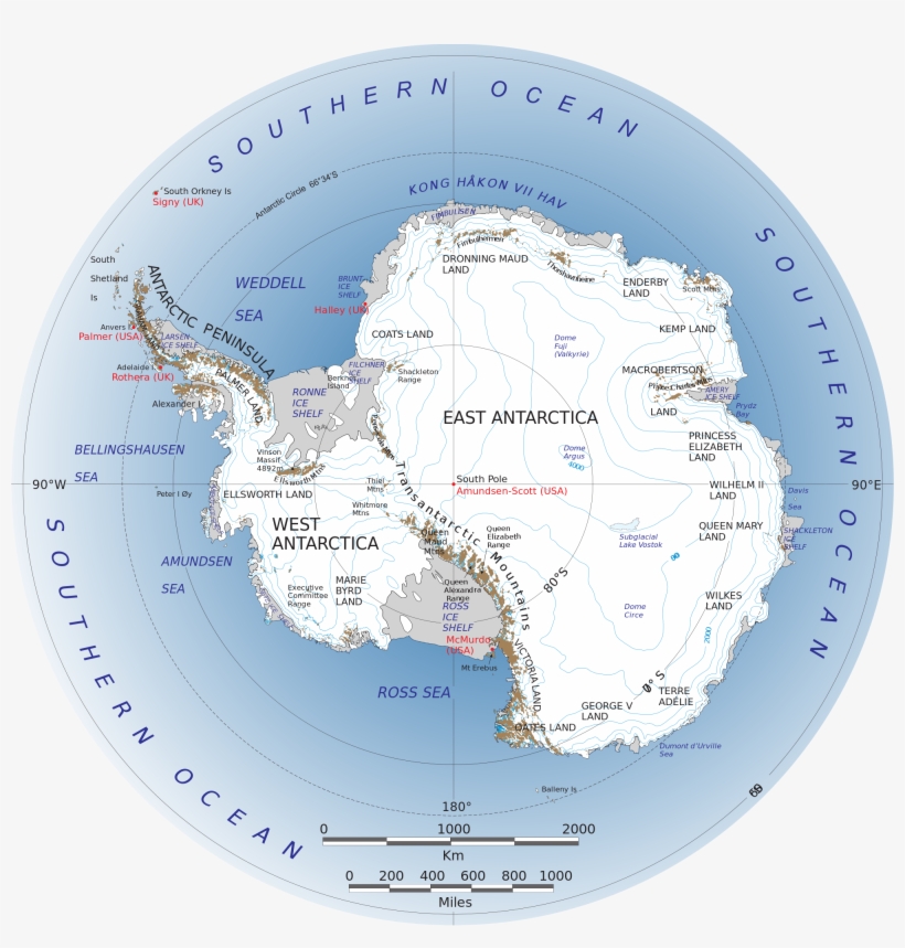 About Antarctica - West Antarctic Ice Sheet, transparent png download