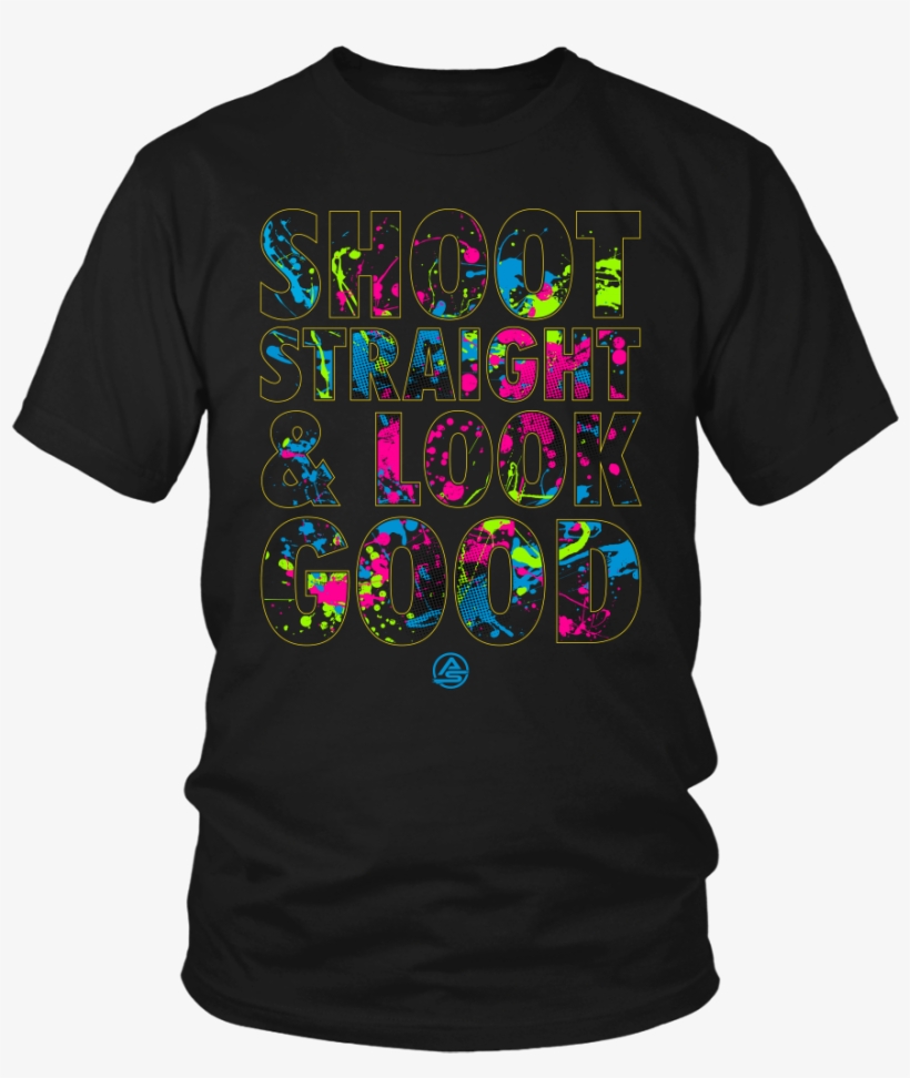 Shoot Straight And Look Good - T Shirt Fortnite Nike, transparent png download