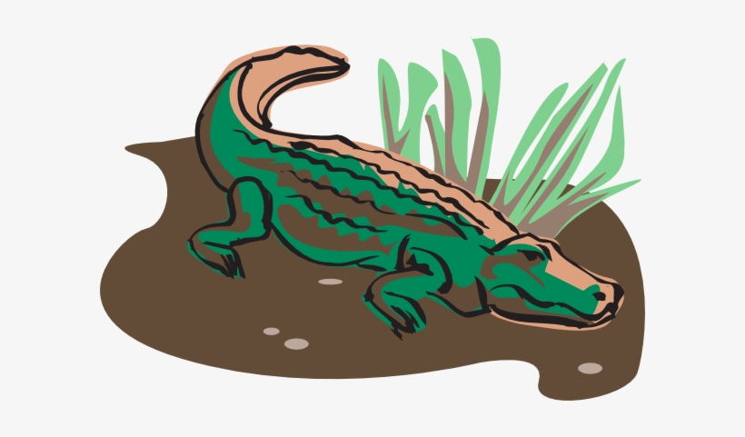 How To Set Use Crocodile Art Svg Vector, transparent png download