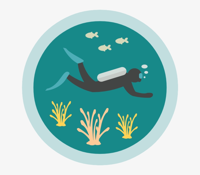 Plan Your Own Dive - นัก ดำ น้ำ การ์ตูน, transparent png download