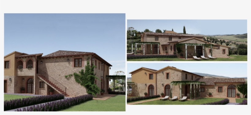 Querceto Farmhouse Tuscany Farmhouse - Villa, transparent png download