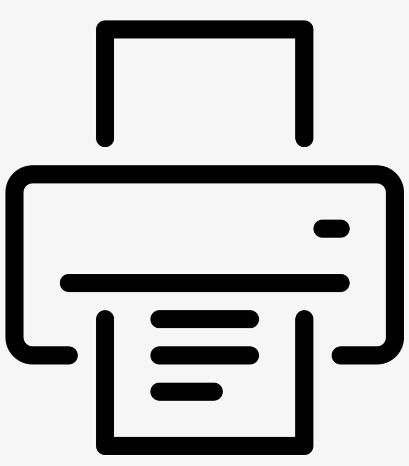 Office Equipment Printer Paper - Office Equipment Icon Png, transparent png download