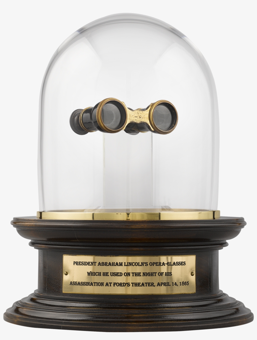 President Lincoln's Assassination Opera Glasses - Assassination Of Abraham Lincoln, transparent png download