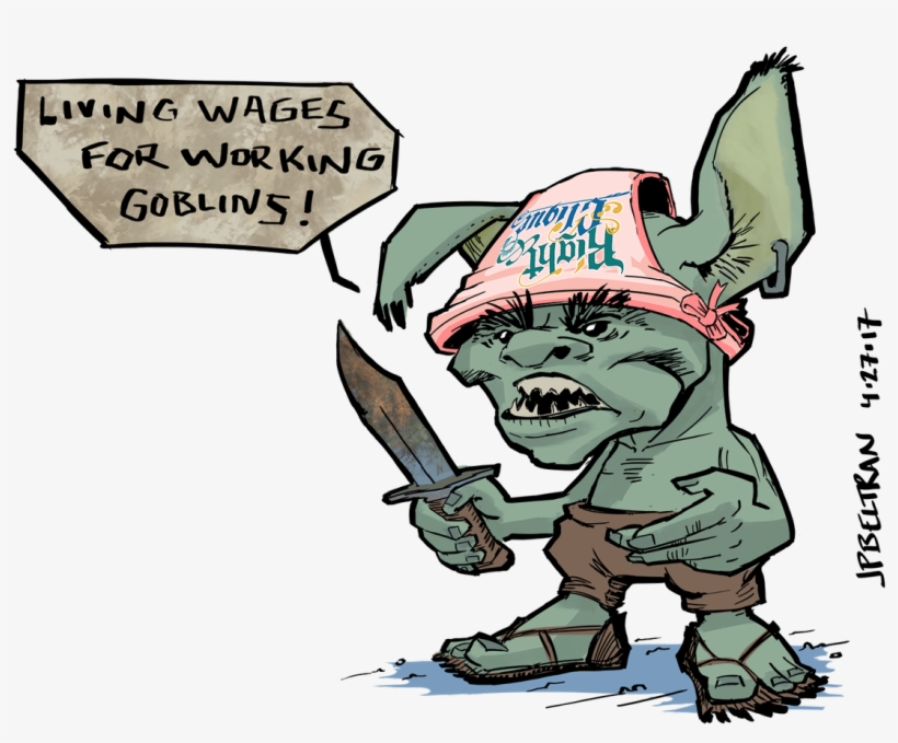 Rclique Goblin Hat Wages Jpbeltran - Cartoon, transparent png download