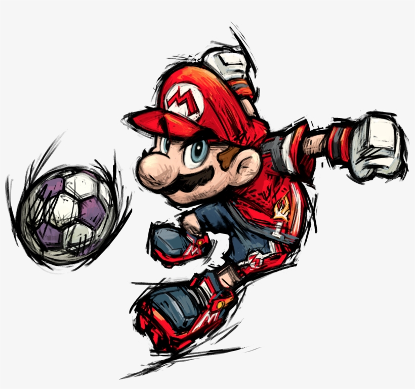 So It Was Included In The Nintendo 64 Game To Reference - Super Mario Strikers, transparent png download