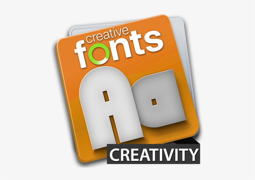 Creative Fonts Creativity - Creativity, transparent png download
