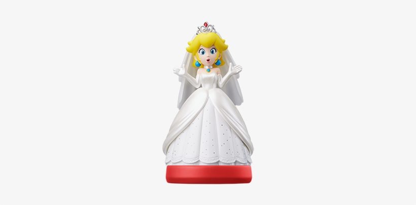 This Game Is Compatible With Amiibo - Amiibo Peach Mario Odyssey, transparent png download