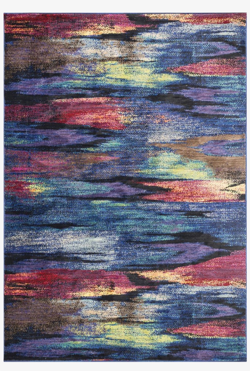 Alexander Home Skye Monet Peacock Rug, Multi, transparent png download