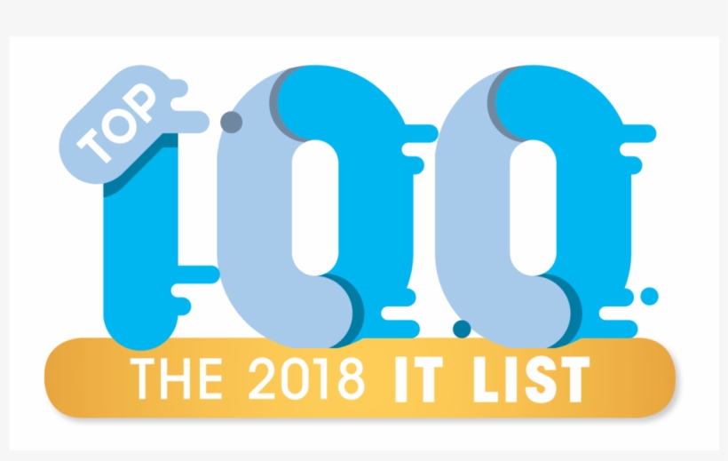 Top 100 2018 It List Logo-01 - Event Marketer It List 2018, transparent png download