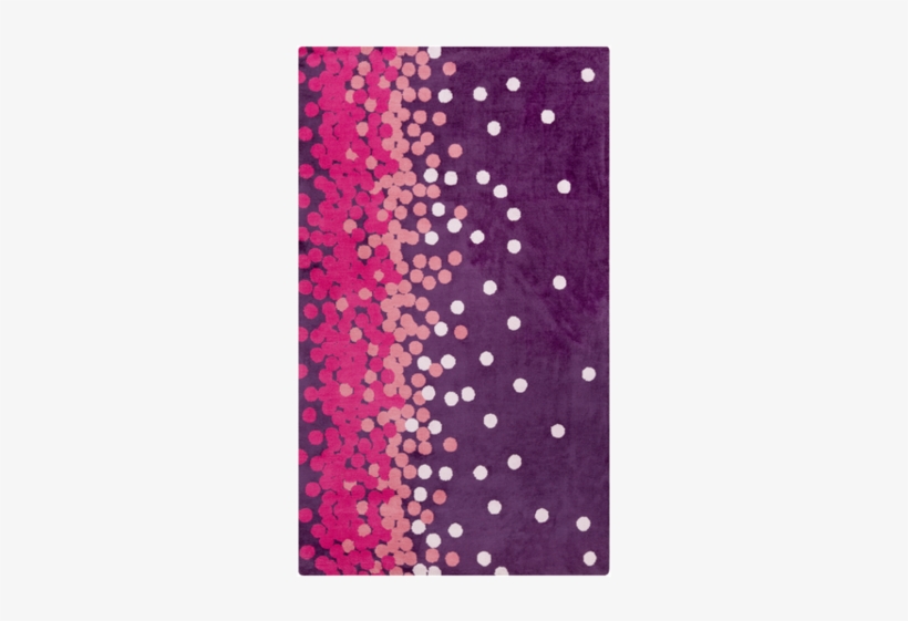 Abigail Pink, Eggplant, & Coral Kids Rug Design By - Floor Rugs For Girls Bedroom, transparent png download