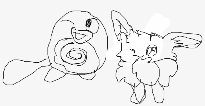 Poliwag - Line Art, transparent png download