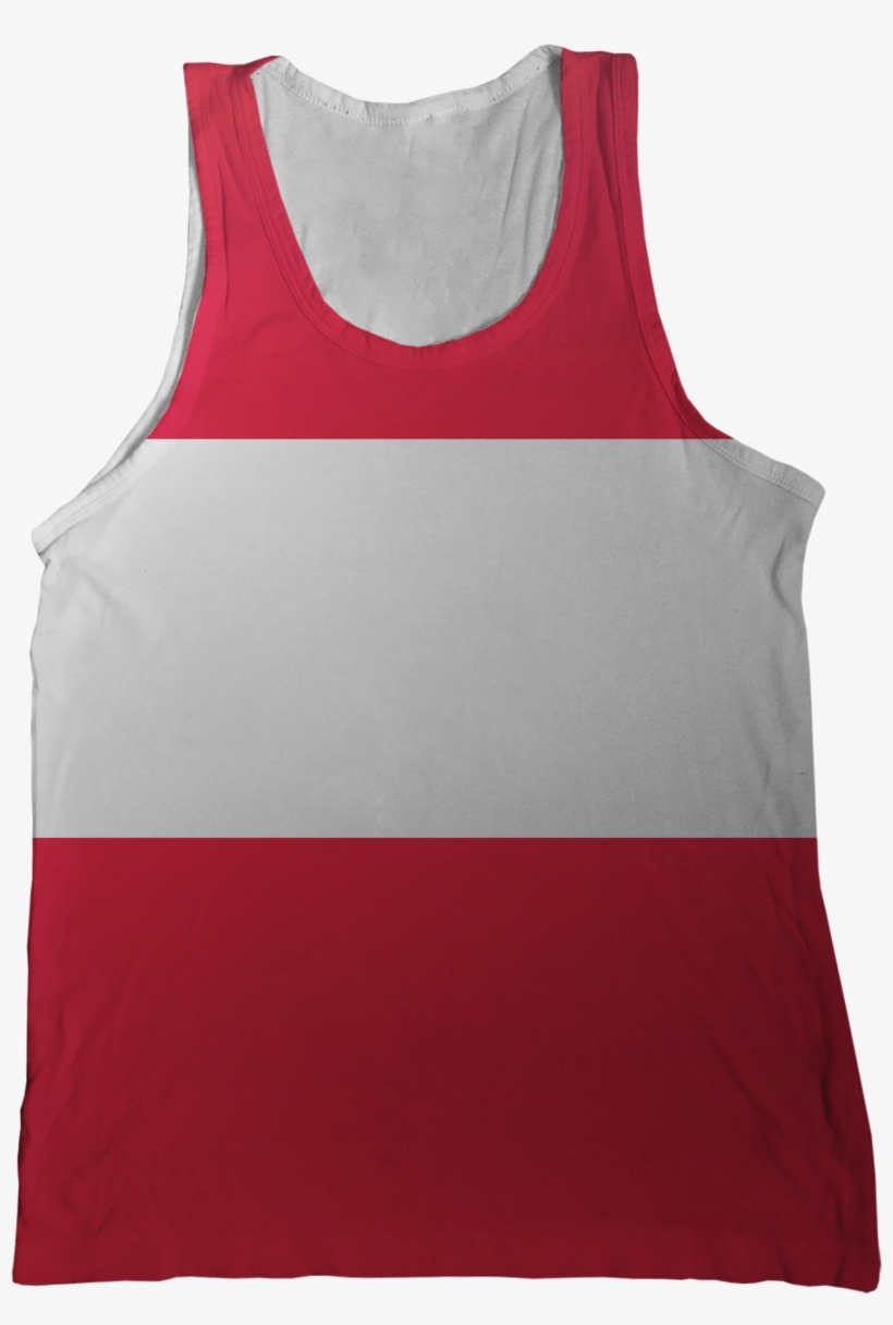 Austria Flag Tank Top - Flag Of Paraguay, transparent png download