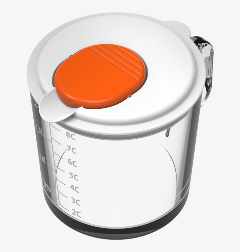 Nutramilk Glass Storage Container - Container, transparent png download