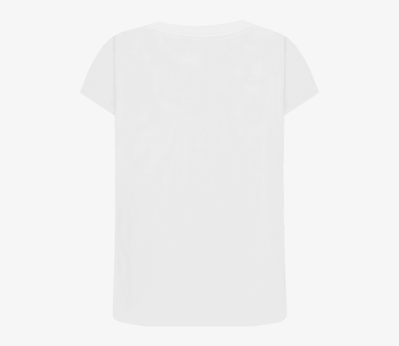 Back View - T Shirt Blanc Png, transparent png download