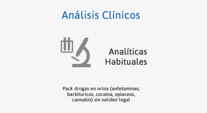 Analitica Pack Drogas En Orina Anfetaminas Barbituricos - Fax, transparent png download