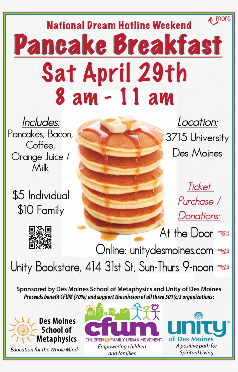 Download Pancake Breakfast Unity Church Transparent PNG Download