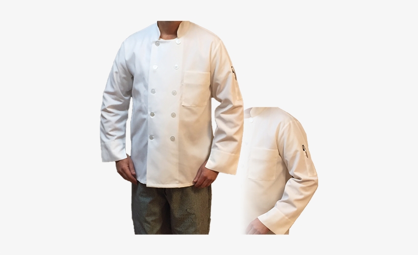 Elite Kitchen Apparel Chef Coat - Kitchen Towels, transparent png download