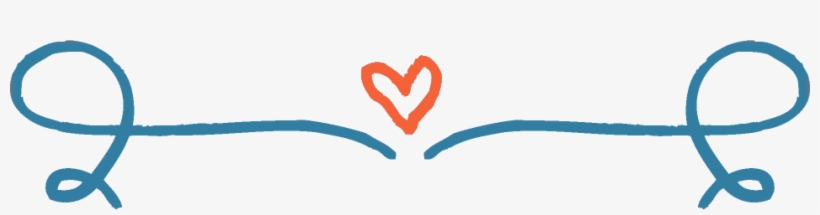 Our Story - Love Heart Divider Png, transparent png download