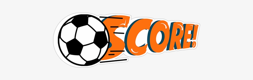 Viber Sticker «lazada Match Day » - Soccer Ball Removable Chalktalkgraphix Laptop Decal, transparent png download