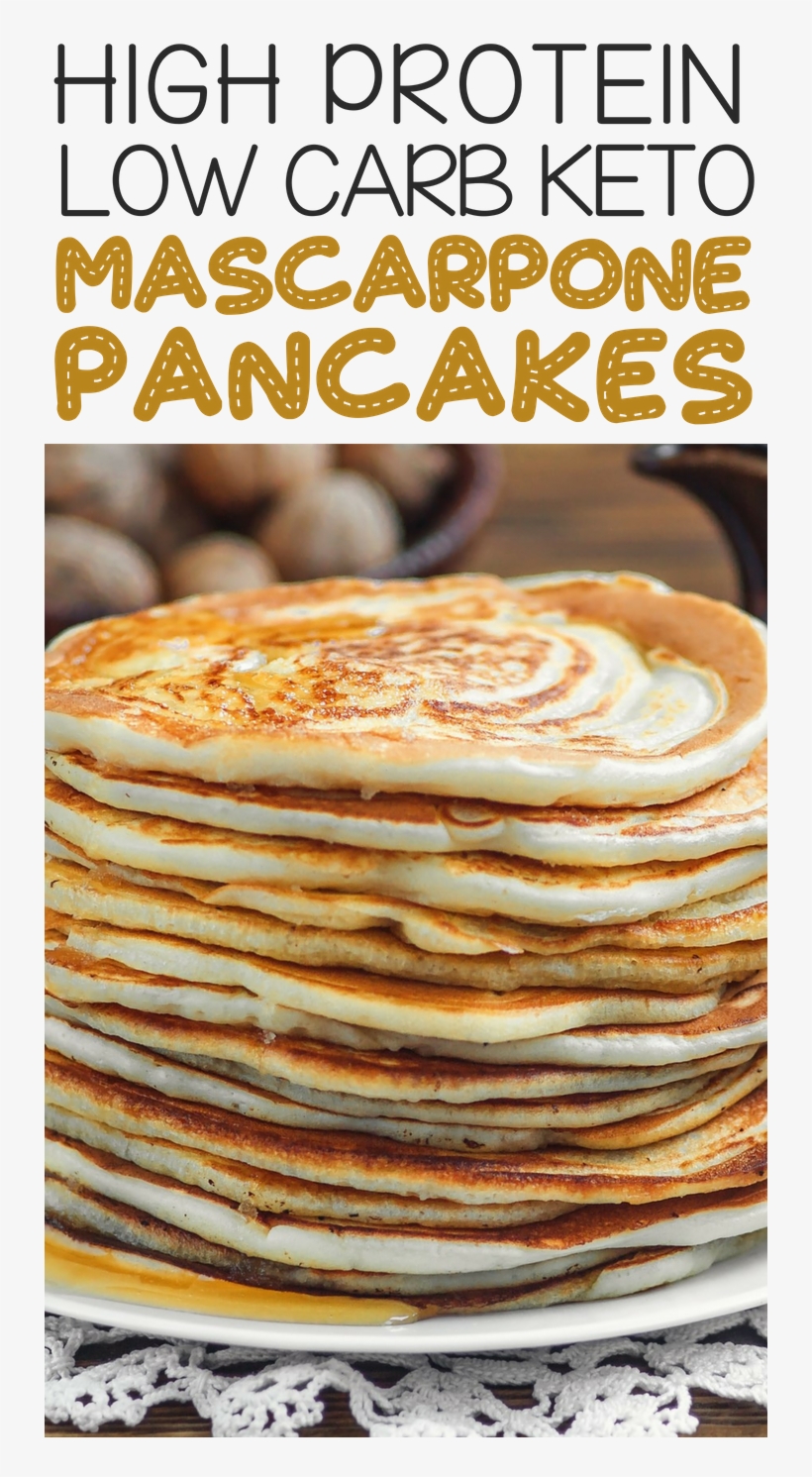 Easy Low Carb Keto Protein Pancake Recipe - Ketogenic Diet, transparent png download