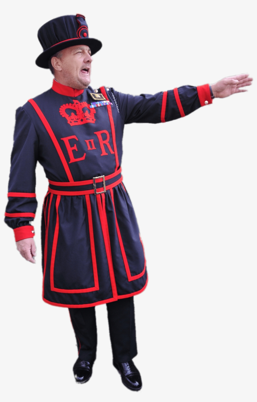 Beefeater Giving A Tour Png - Beefeater Png, transparent png download