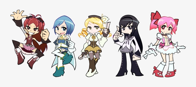 Anime, Anime Girls, Transparent Background, Mahou Shoujo - Free Anime Transparent Background, transparent png download