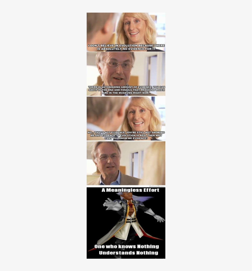 Ansem, Wendy Wright, And Richard Dawkins Debate Evolution - Girl, transparent png download