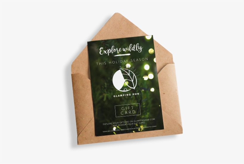 Glamping Hub Gift Card - Gift, transparent png download