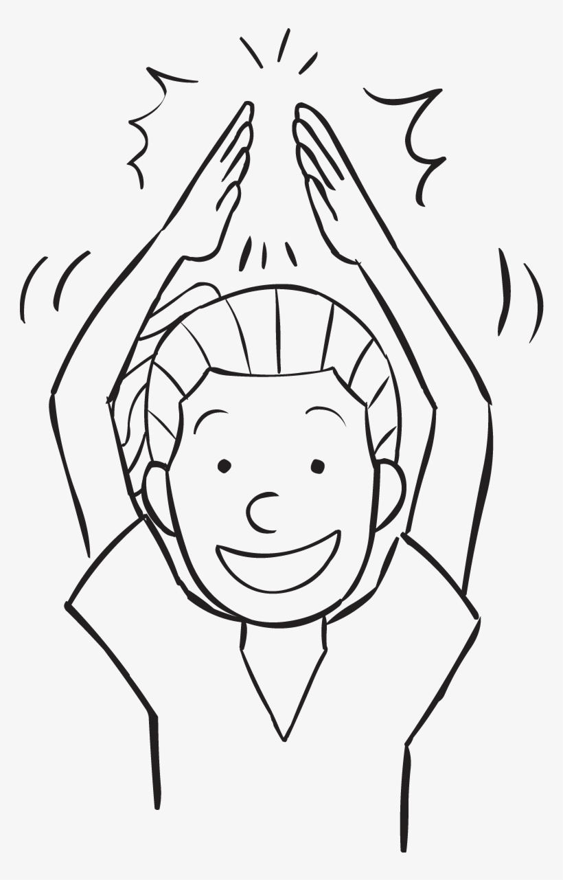 Jpg Transparent Library One Two Three Infectious - Clapping Hands Over Head, transparent png download