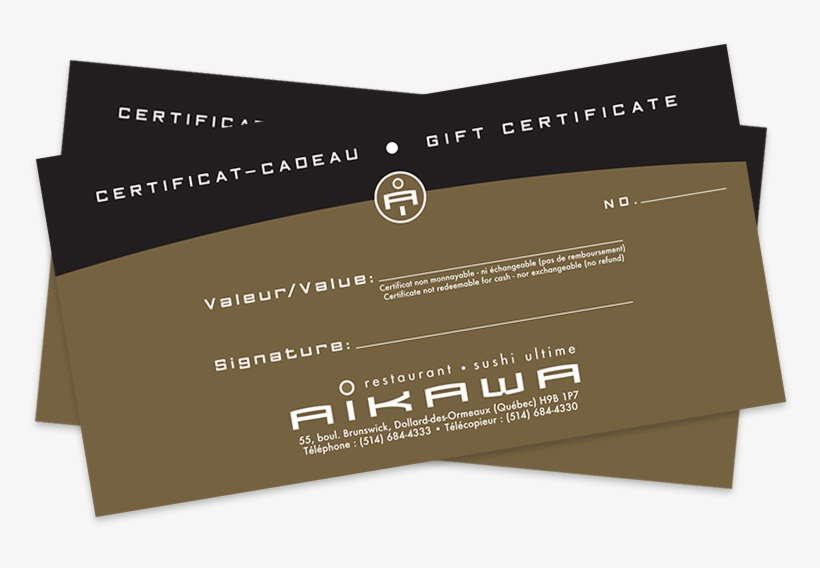 Looking For The Perfect Gift For Your Employees, Colleagues, - Aikawa Sushi Restaurant West Island Montreal | Japanese, transparent png download