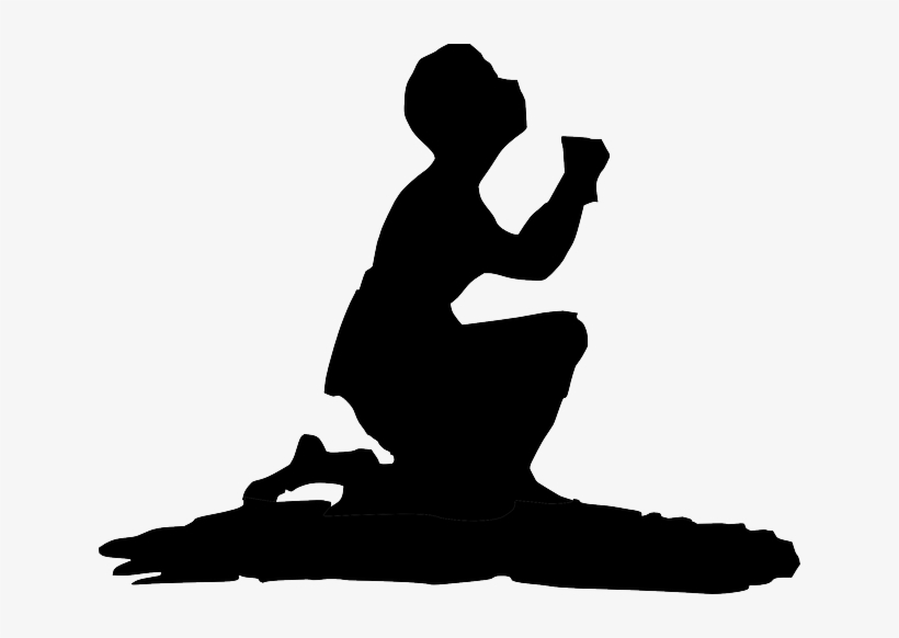 Person Praying Cartoon, transparent png download