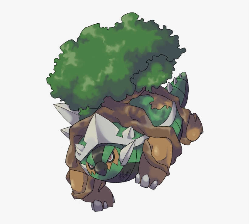 Mega Torterra By Kydeka- Pokemon Fakemon, transparent png download
