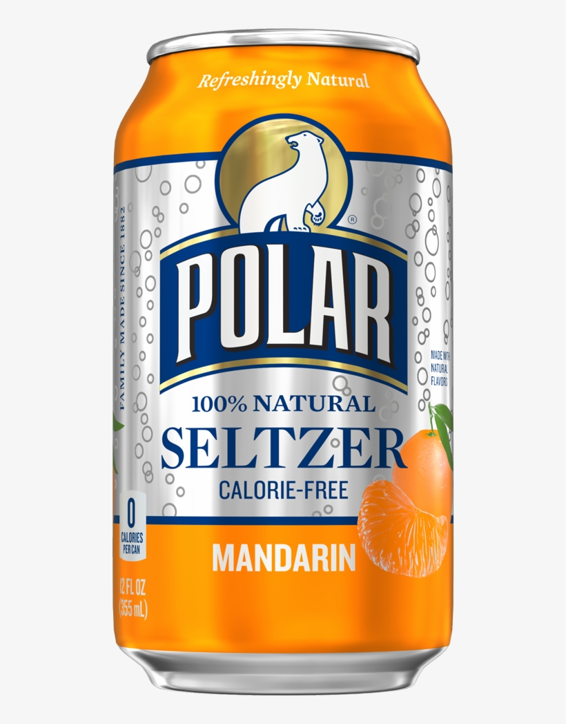 Healthy Office Drinks, Polar Seltzer Mandarin - Polar Seltzer Can Lemon, transparent png download