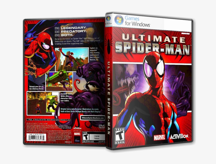 For Me The "ultimate Spider-man" Game Was The Absolute - Ultimate Spiderman Play 2, transparent png download