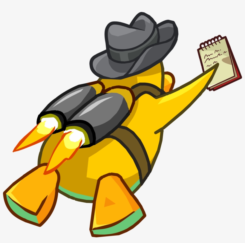 Jet Peck Penguin - Club Penguin, transparent png download