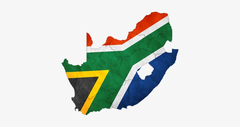 This Means South Africa And Zimbabwe Would Be One Country, - South Africa Flag, transparent png download
