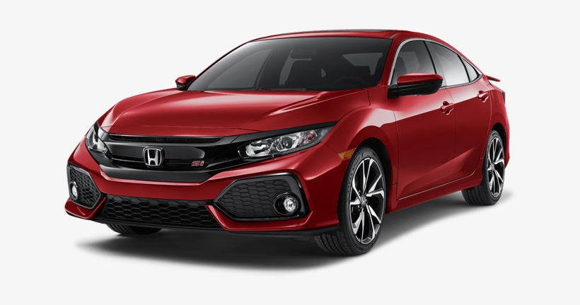 2018 Honda Civic Si Black, transparent png download