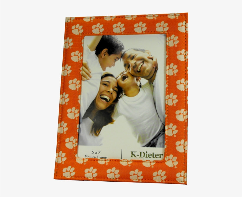 Clemson University Tiger Paw Frame - Spectrum Of Light: Inspirational Interviews With Families, transparent png download