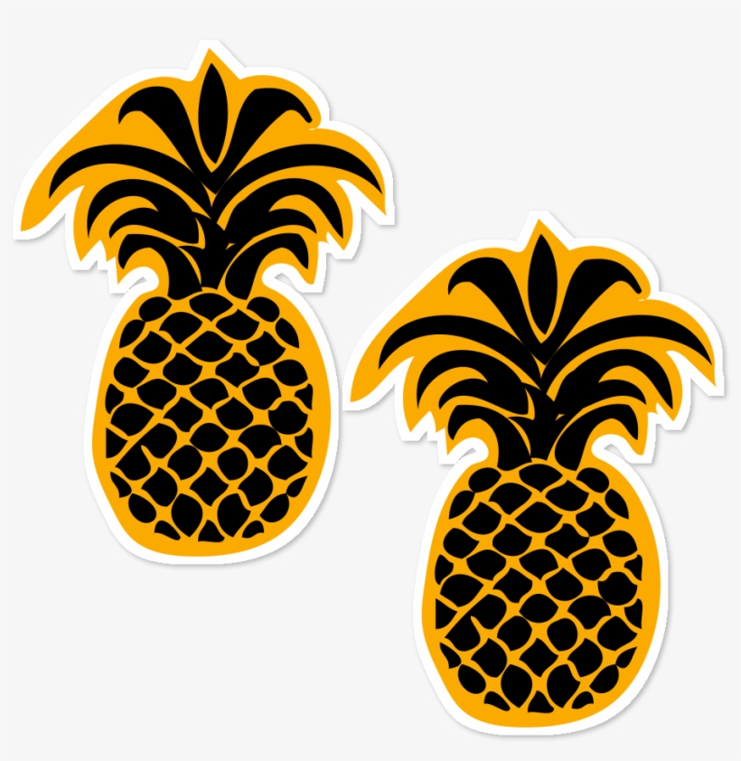 Adesivo Abacaxi De Izabella Soaresna - Pineapple Hospitality, transparent png download
