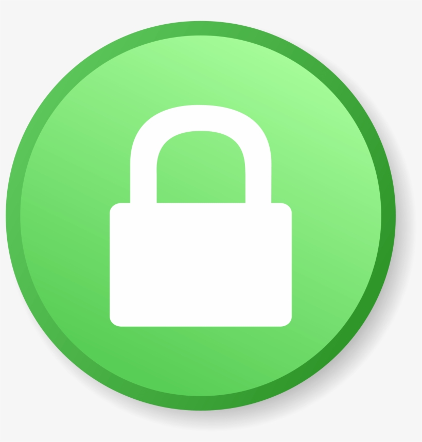 Green-padlock - Extended Validation Certificate, transparent png download