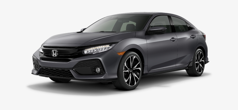 2018 Honda Civic Sedan Touring - 2017 Honda Civic Hatchback Blue, transparent png download