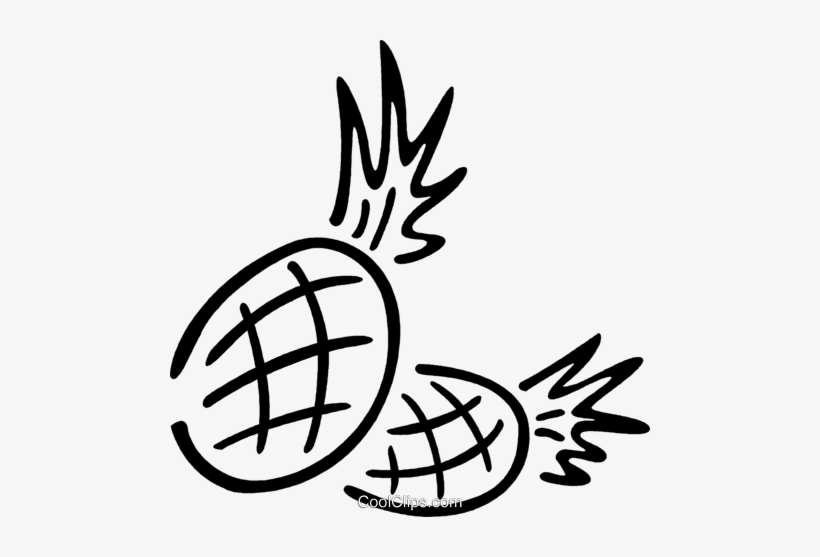 Pineapples Royalty Free Vector Clip Art Illustration - Illustration, transparent png download