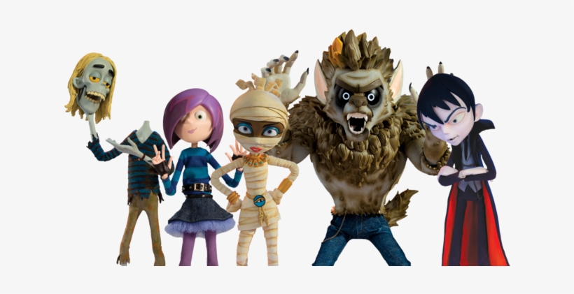 A Group Of Animated Characters Including A Zombie Holding - Scream Street Luke Watson, transparent png download