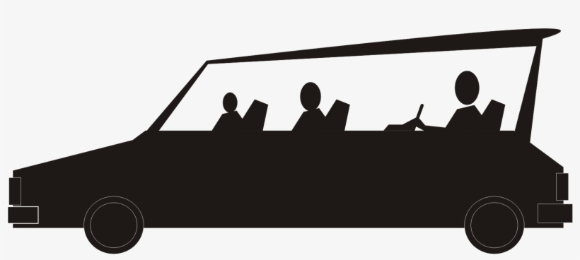 From Day To Day New Cars Emerge - Silhouette, transparent png download