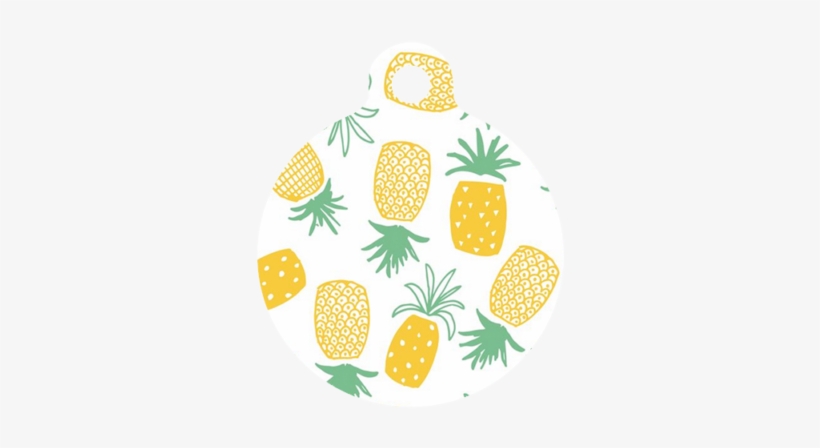 Abacaxi Redondo - Pineapple Pattern, transparent png download