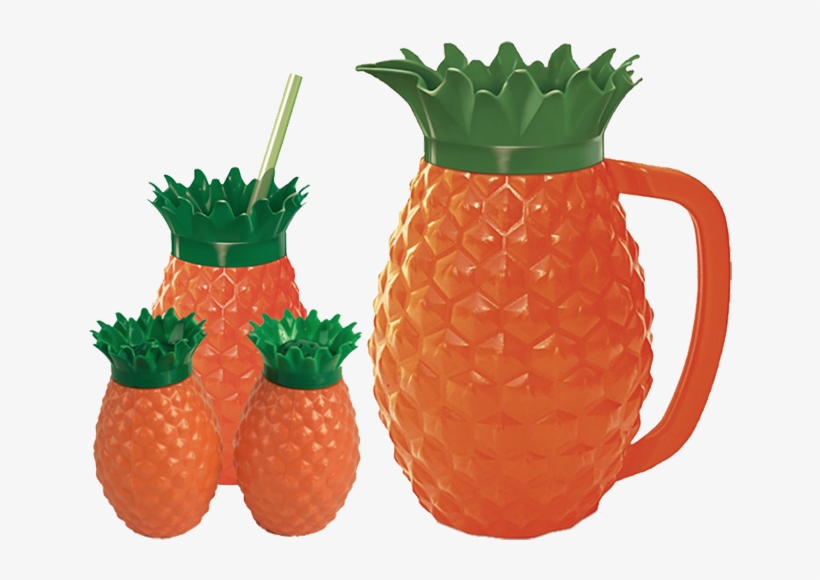 Abacaxi - Copo Abacaxi C/canudo Injetemp, transparent png download