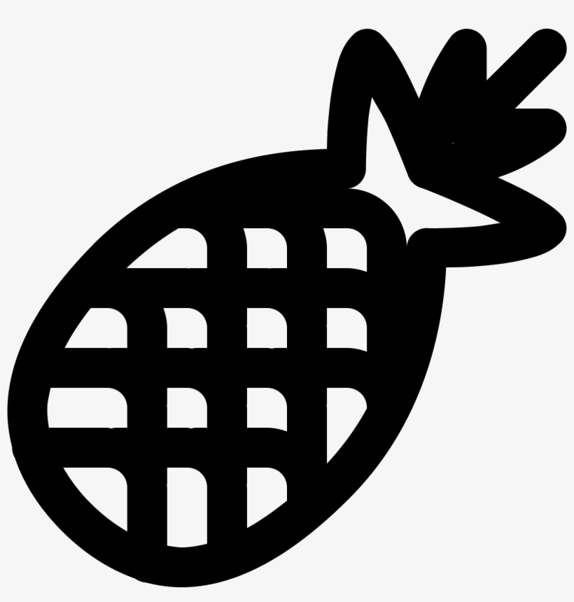 It's A Logo Of A Pineapple - Notebook, transparent png download