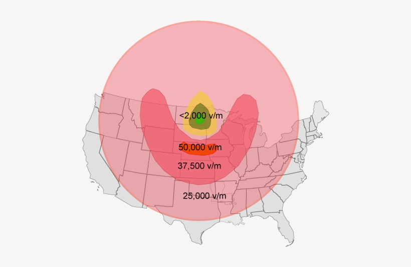 Hemp 40k Over The Usa - Electromagnetic Pulse, transparent png download