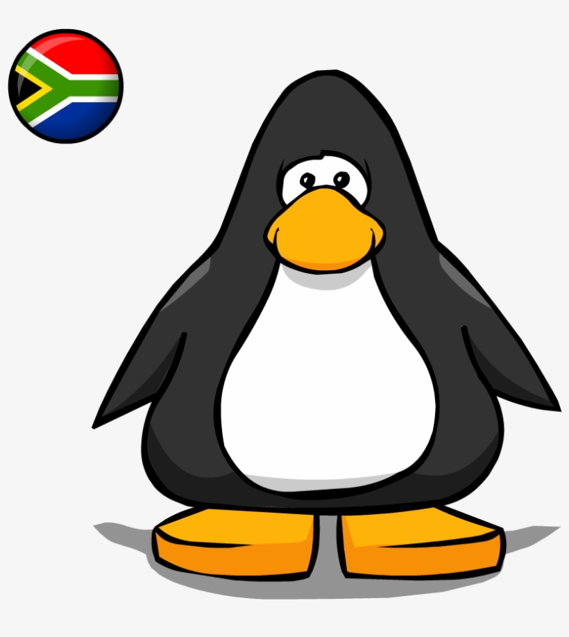 South Africa Flag Pc - Club Penguin, transparent png download
